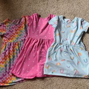 3 dresses sz 5T/5